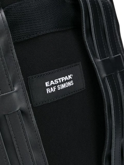 Shop Eastpak Topload L Loop Backpack In Black
