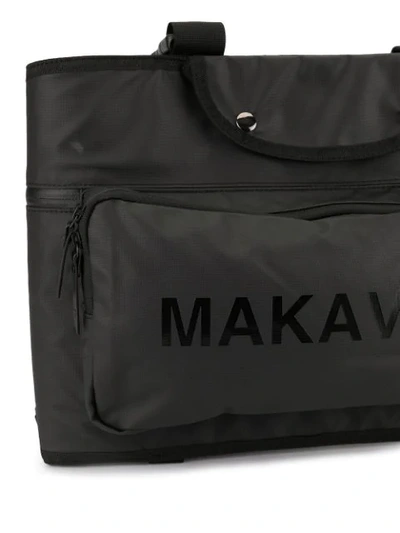 Shop Makavelic Trucks Battle Vest Bag In Black