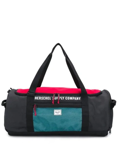 Shop Herschel Supply Co. Logo Print Holldall In Black