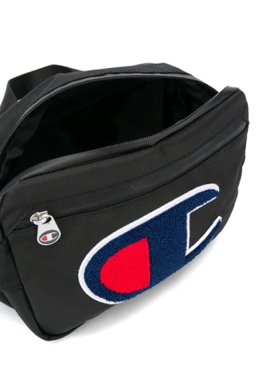 Shop Champion Logo Belt Bag In Black