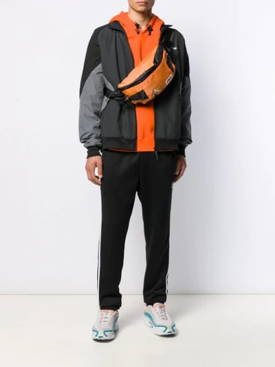 Shop Fila Contrast Logo Belt Bag In Orange