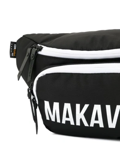 Shop Makavelic Crescent Waist Bag In Black
