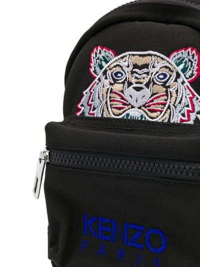 Shop Kenzo Mini Tiger Crossbody Bag - Black