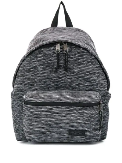 Shop Eastpak Knitted Backpack In Grey