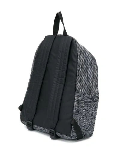 Shop Eastpak Knitted Backpack In Grey