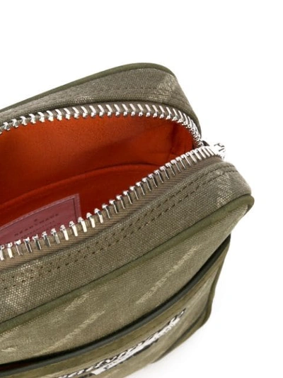Readymade Logo Print Messenger Bag In Green