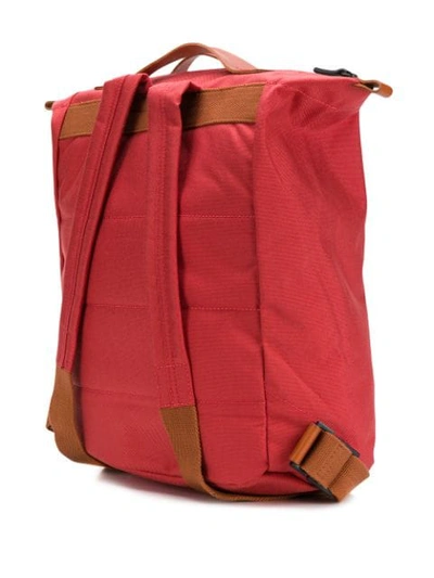 Shop Ally Capellino Structured Square Backpack In Red