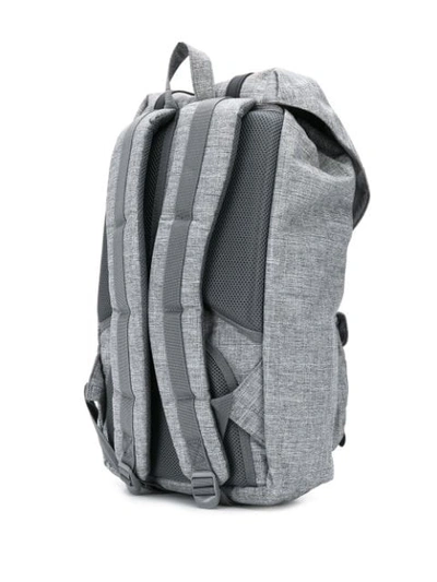 Shop Herschel Supply Co Contrast Buckle Backpack In Grey