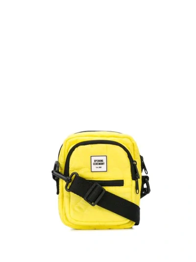 Shop Opening Ceremony Quilted Mini Crossbody Bag In Yellow