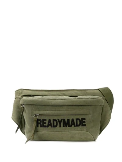 Shop Readymade Logo Belt Bag In Green