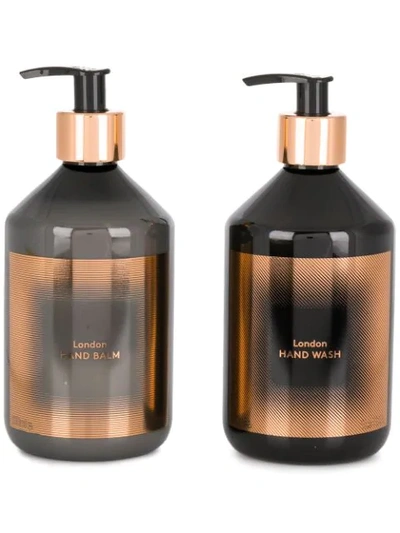 Shop Tom Dixon Eclectic London Hand Duo Giftset 500ml In Black
