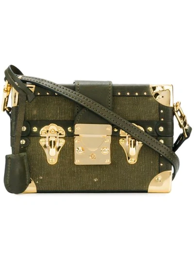 Shop Readymade Studded Chest Mini Bag In Green