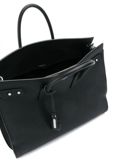 Shop Saint Laurent Large Sac De Jour Tote In Black