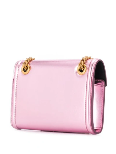 Shop Dolce & Gabbana Small Devotion Shoulder Bag In Pink