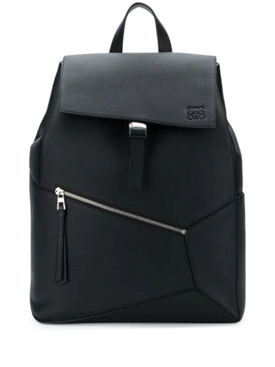 Shop Loewe Large Backpack In Black