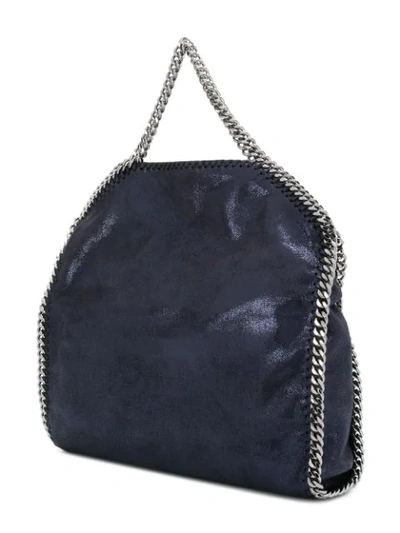 Shop Stella Mccartney Falabella Tote Bag In Blue