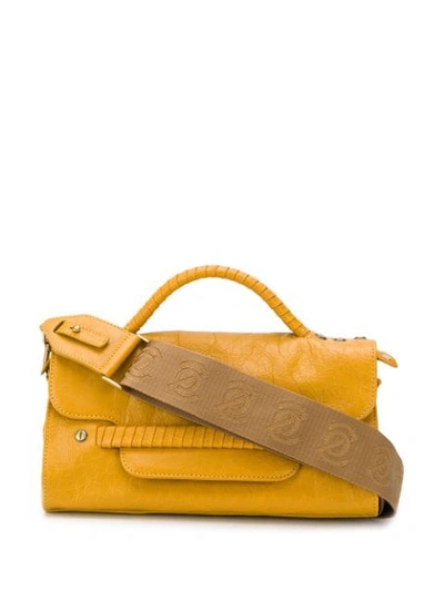 Shop Zanellato Postina Tote Bag In Yellow