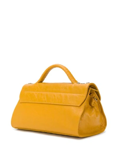 Shop Zanellato Postina Tote Bag In Yellow