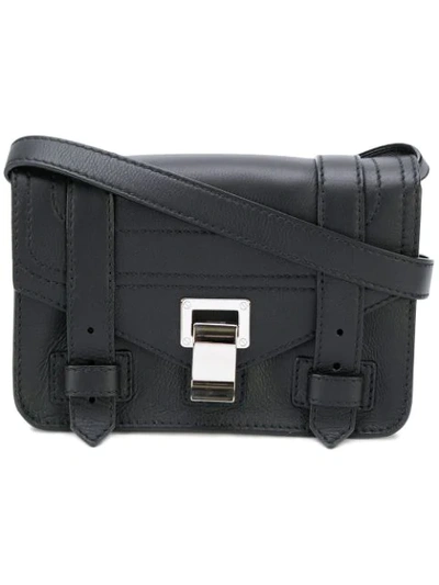 Shop Proenza Schouler Mini Ps1 Shoulder Bag - Black