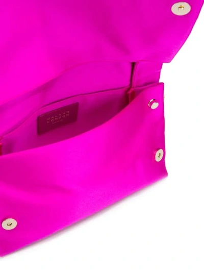 Shop Galvan Tassel Detail Shoulder Bag In Pink