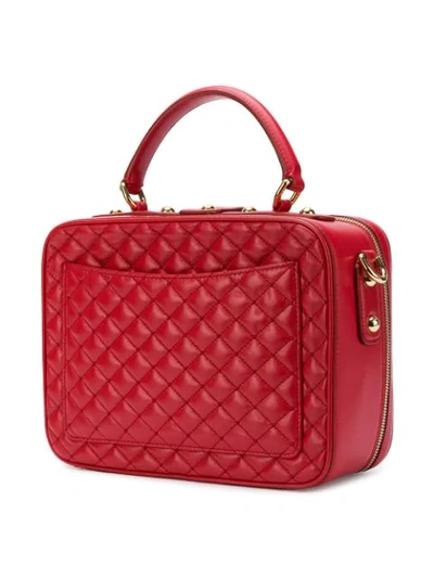 Shop Dolce & Gabbana Dolce Shoulder Bag In Red