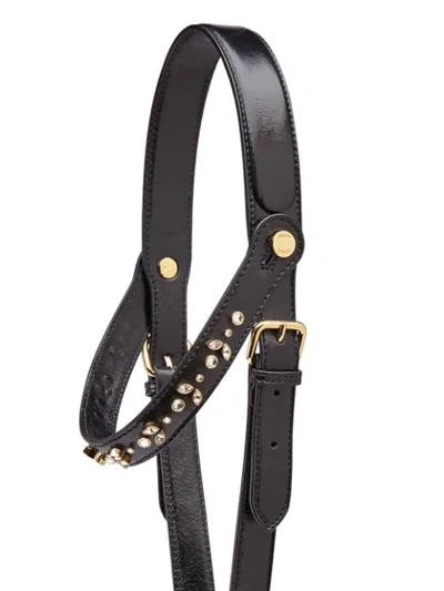 Shop Fendi Strap You Bag Strap In Black