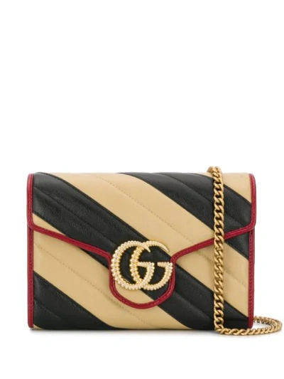 Shop Gucci Gg Cross-body Bag In Neutrals
