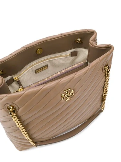 Tory Burch Kira Chevron Tote in Natural