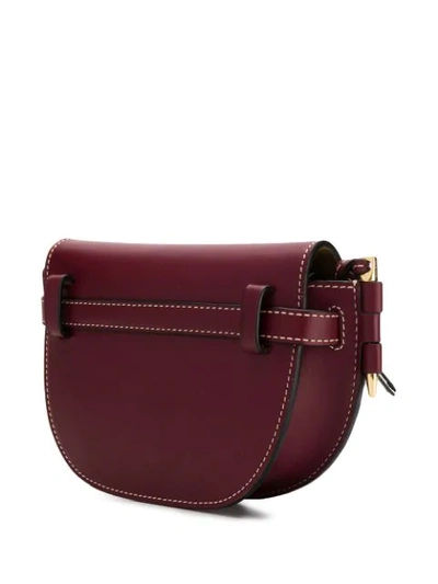 Shop Loewe Gate Mini Belt Bag In Red