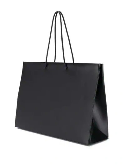 Shop Medea Large Shopping Bag Tote In Black