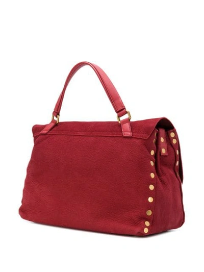Shop Zanellato Postina L Tote Bag In Red