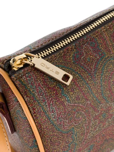 Shop Etro Paisley Print Shoulder Bag In Multicolour