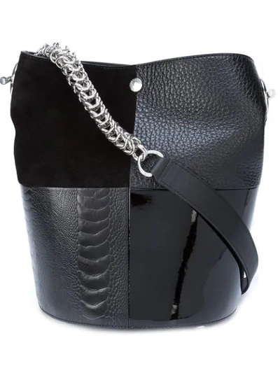 Shop Alexander Wang Genesis Bucket Bag - Black