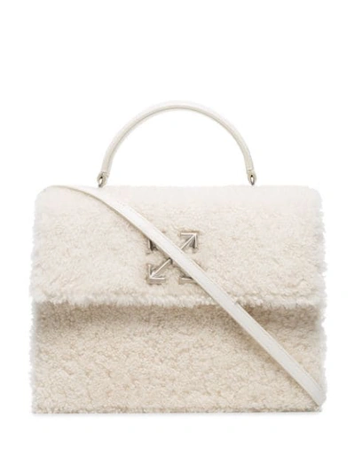 Shop Off-white 2.8 Arrow Shoulder Bag In White