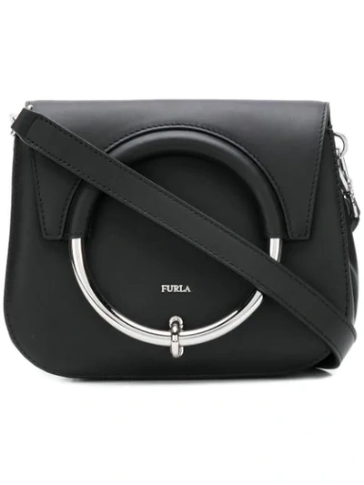 Shop Furla Margherita Shoulder Bag - Onyx