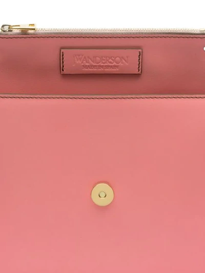 Shop Jw Anderson Anchor Logo Box Bag In Pink