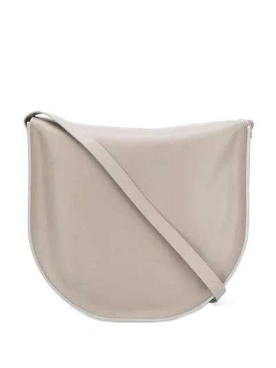 Shop Aesther Ekme Saddle Hobo Handbag In Neutrals