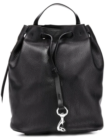 Shop Rebecca Minkoff Bucket Backpack In Black
