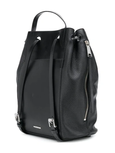 Shop Rebecca Minkoff Bucket Backpack In Black