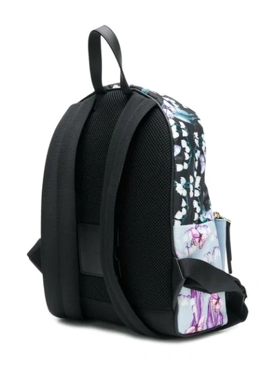 Shop Furla Butterfly Print Backpack - Blue