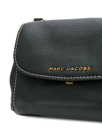 Shop Marc Jacobs Overstitched Boho Grind Bag In Black