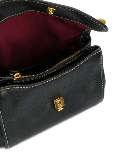 Shop Marc Jacobs Overstitched Boho Grind Bag In Black