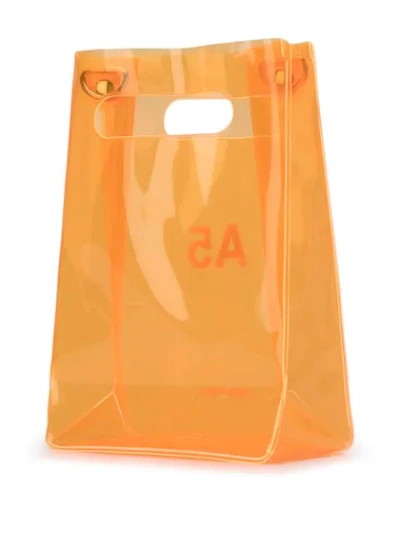 Shop Nana-nana A5 Cross Body Bag In Orange