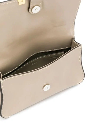 Shop Chloé Marcie Belt Bag In Grey