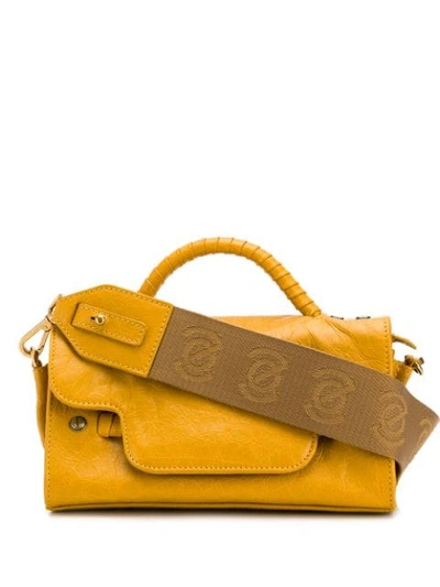 Shop Zanellato Lustro Nina Baby Bag In Yellow
