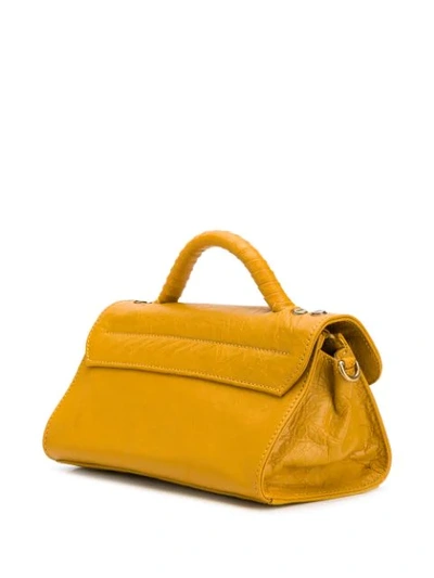 Shop Zanellato Lustro Nina Baby Bag In Yellow