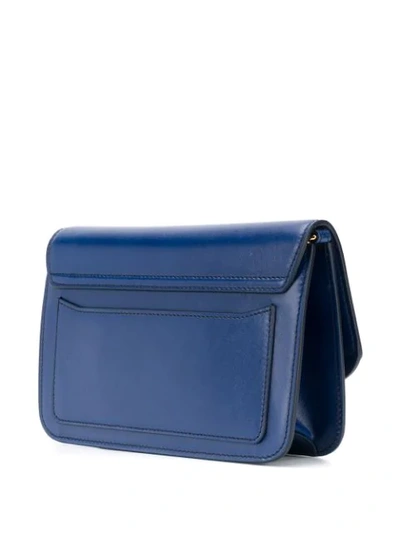 Shop Chloé C Logo Cross-body Bag In Blue