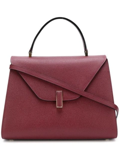 Shop Valextra Iside Tote - Farfetch In Red