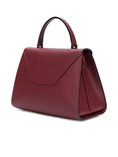 Shop Valextra Iside Tote - Farfetch In Red
