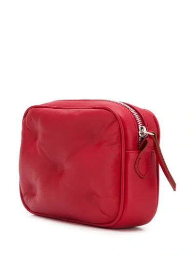 Shop Maison Margiela Micro Glam Slam Shoulder Bag In Red